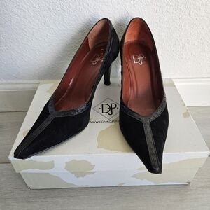 Donald J Pliner classic black pumps, Size 7.5